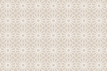 Fototapeta premium abstract geometric line pattern, middle eastern or islamic pattern background