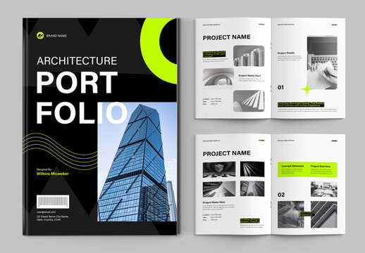 Architecture Portfolio Brochure Template