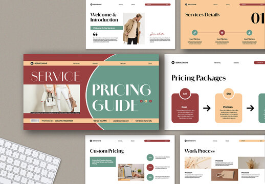 Service And Pricing Guide Presentation Template