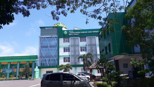 MAN 2 Kudus school building. Madrasah Aliyah Negeri 2 Kudus.