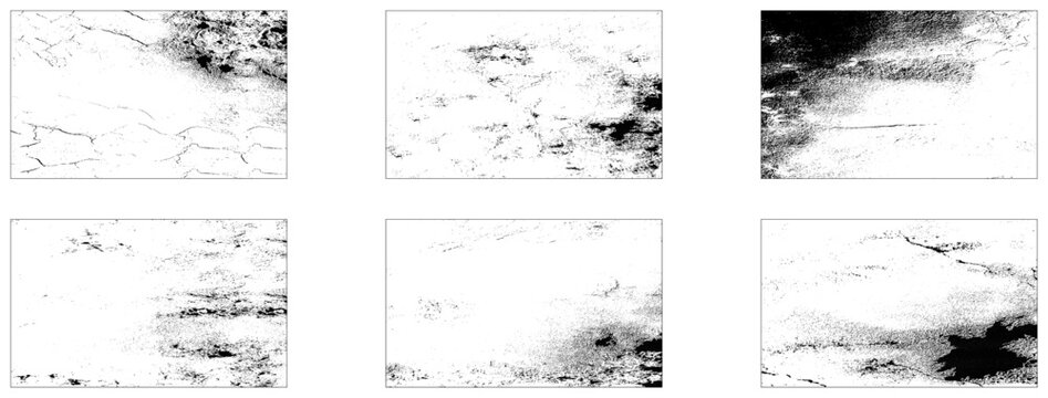 Grunge noise dust set for artistic photo overlays and textures