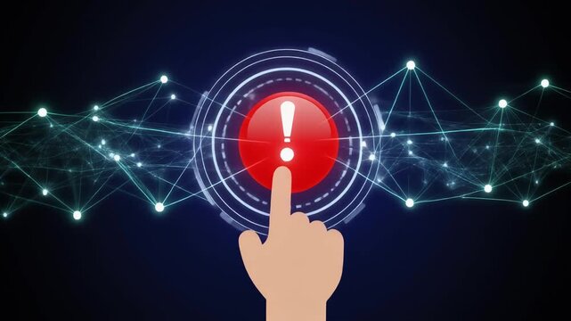 Digital alert button pressed&hellip;