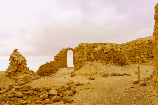 Remains of a German-Turkish hospital at Nizana