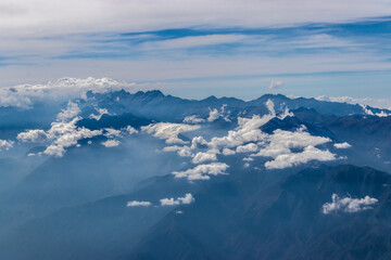 Obraz premium Skyline of Sierra Nevada de Santa Marta range, Colombia
