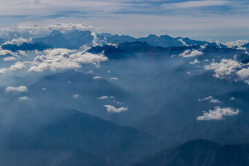 Fototapeta premium Skyline of Sierra Nevada de Santa Marta range, Colombia