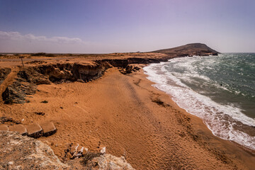 Pilon de Azucar (Sugar loaf) beach at Guajira peninsula, Colombia © Matyas Rehak