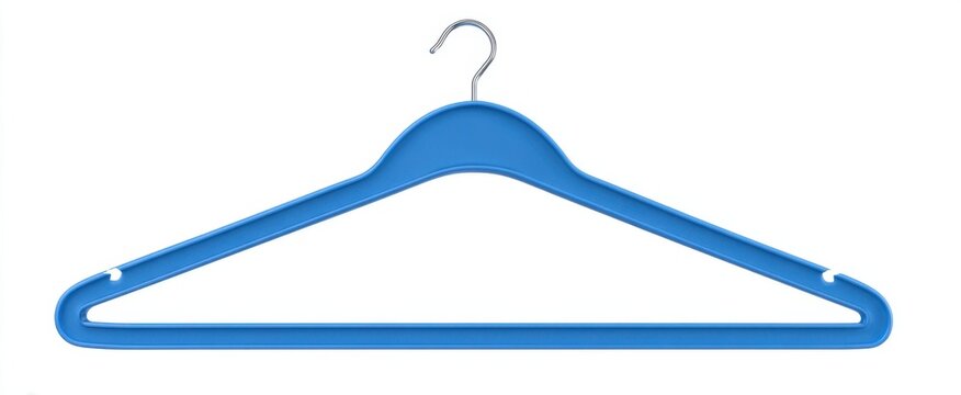Transform your closet with this plastic clothes hanger for organized garment storage.