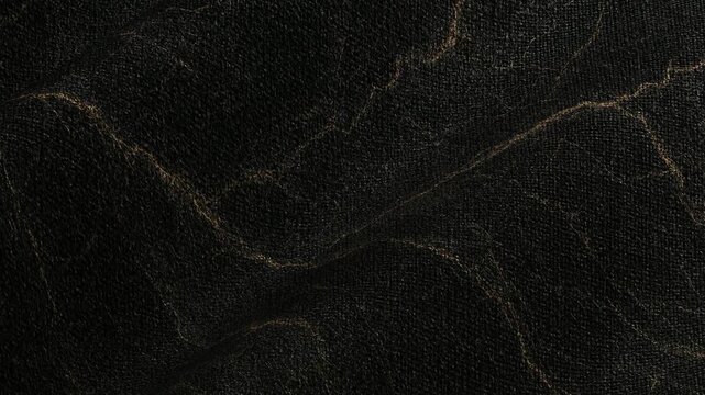 Dynamic flowing movement of waves of cotton fabric with marble pattern in continuous loop forming elegant abstract luxury surface