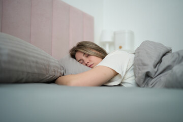 Fototapeta premium Quiet Sleep Wrapped in Soft Morning Light