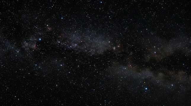 A breathtaking view of the milky way galaxy stretching across the night sky