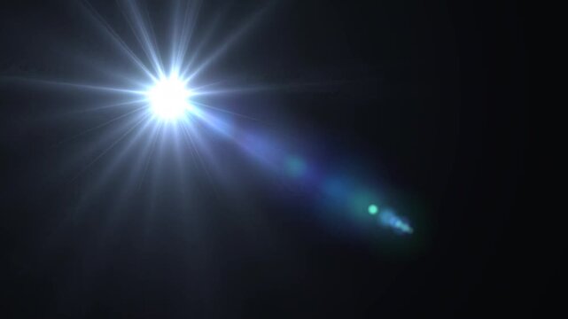 optical light cinematic background intro