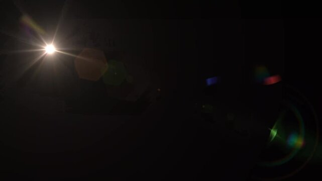 optical light cinematic background intro