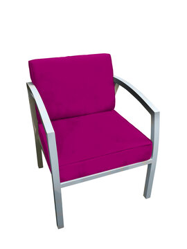 Red armchair