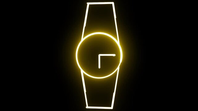 hand clock timer icon show
