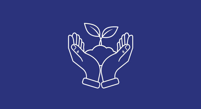 A colorful digitally illustrated depiction of a yucca plant in a textured grey planter