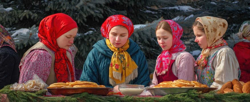 Joyful maslenitsa celebrations filled with warm pancakes and vibrant spring traditions