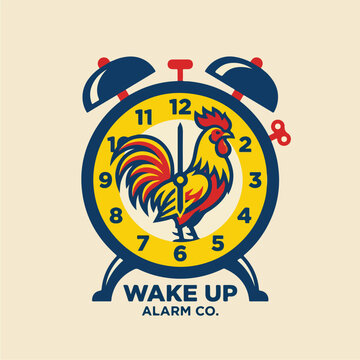 Rooster on Alarm Clock Face 9.