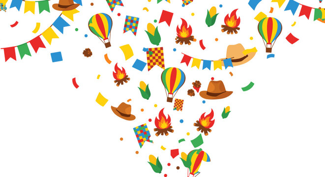 Festa Junina Brazilian Folk Festival Background