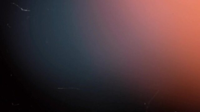 vintage film with film burn light leak soft orange and blue for overlay footage, transparent background, alpha channel, 4k video