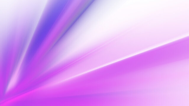 Abstract Violet Floral Light Burst on Black