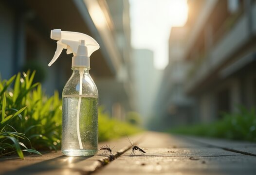 Effective Insect Repellent Anti-Mosquito Solution Candid Urban Natural Raw Photo