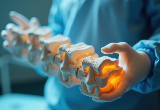 Dynamic Bone Fracture Cast Design Detailed Close-Up Cushioned Safety Elements