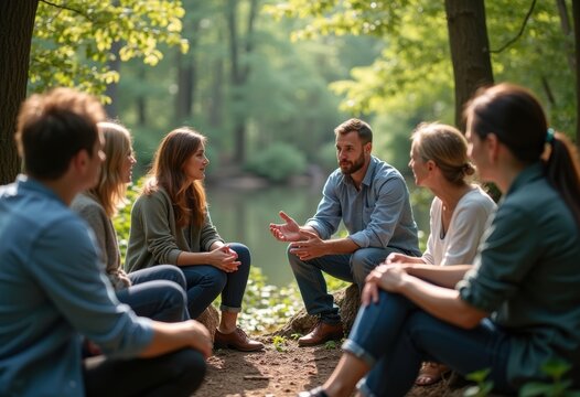 Empowering Addiction Recovery Support Circle Connection Journey Growth Session