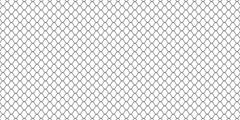 Wire mesh fence isolated on white background © uboy