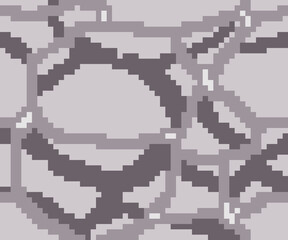 Fototapeta premium Pixel Water Ripple Abstract Pattern 2