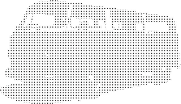 illustration car icon retro dot pattern transport bitmap minimalist 8bit old school vehicle vector