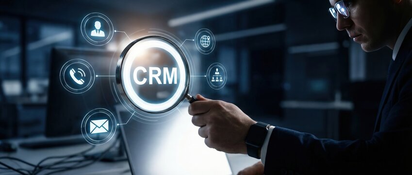 Enhancing business efficiency crm implementation strategies in modern offices digital workspace professional development corporate environment strategic insight