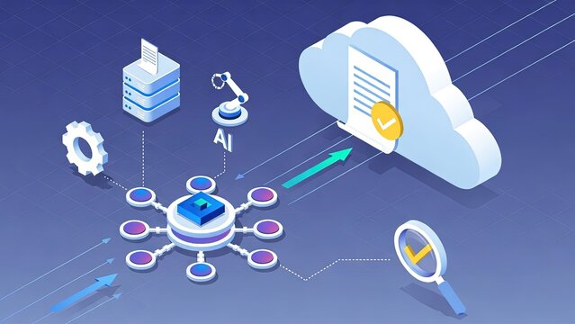 Automating smart contract transactions in blockchain systems tech environment digital art viewpoint