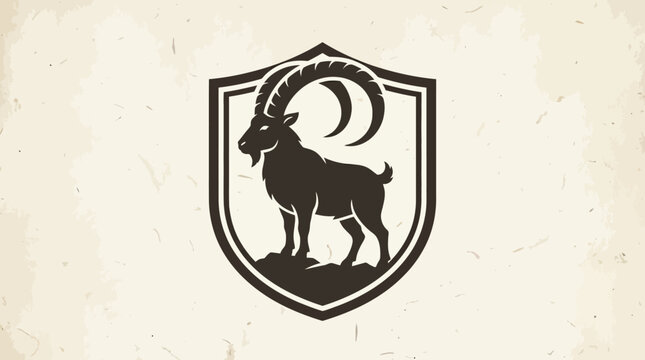 animal, logo, design, vector, goat, farm, illustration, icon, nature, emblem, mammal, element, milk, wildlife, graphic, wild, symbol, sign, horn, sheep, lamb, abstract, domestic, art, head, black, agr