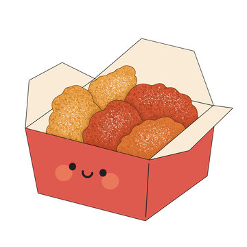 box of chickhen nugget