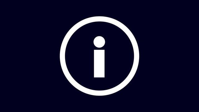 Information outline icon. Symbol, logo illustration for mobile concept and web design. Information symbol. Help desk service and support round button sign. I point help logo