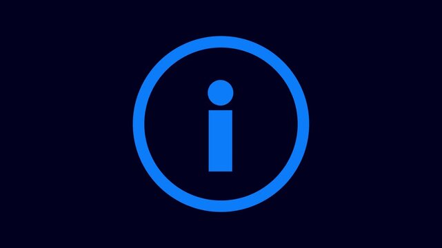 Information outline icon. Symbol, logo illustration for mobile concept and web design. Information symbol. Help desk service and support round button sign. I point help logo