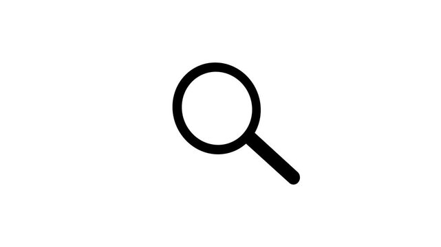 Magnifying glass on black background, a simple magnifying glass to inspect details in product photography. Use of magnifying glass for a deeper dive into subject elements