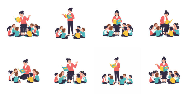 picture of a teacher teaching their students
