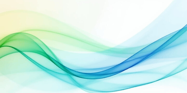 Smooth futuristic abstract blue wave background featuring a dynamic flow of light lines and vector curves for a sleek web wallpaper design
