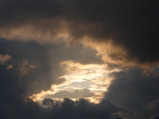 Fototapeta premium clouds at sunset