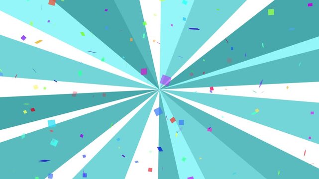 紙吹雪, ベクター, イラスト, 