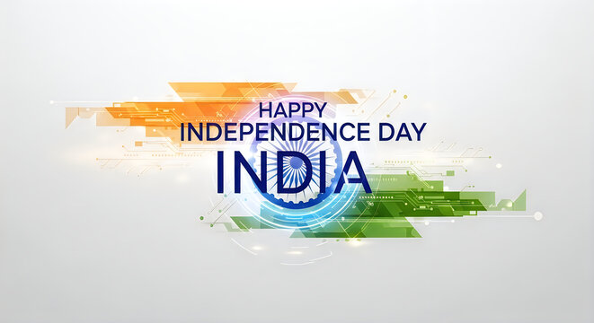 Happy independence day india vibrant watercolor celebration of freedom and national pride