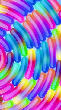 Sfondo animato colorato, loop infinito