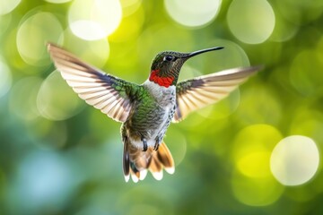 Obraz premium Hummingbird hummingbird hovering animal.