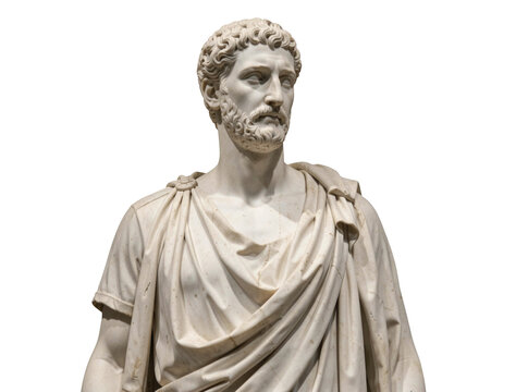 A statue of a bearded man, perfect for decorative purposes or as a focal point