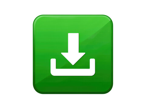 A green button with a white arrow pointing downwards