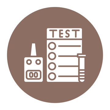 Cholesterol Test Icon