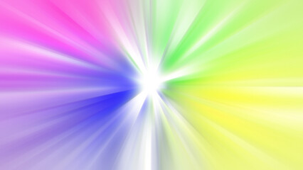 Obraz premium Dynamic Spectrum Motion Zoom Background