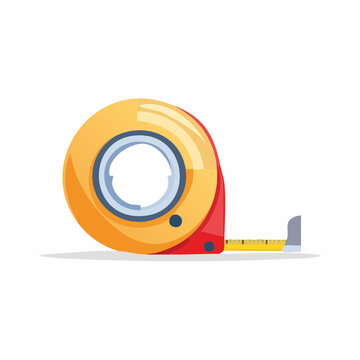Illustration of a Tape Measure