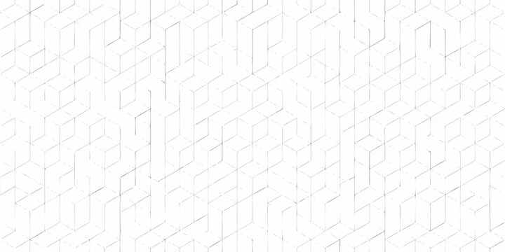 Isometric grid pattern of thin white lines on a white background